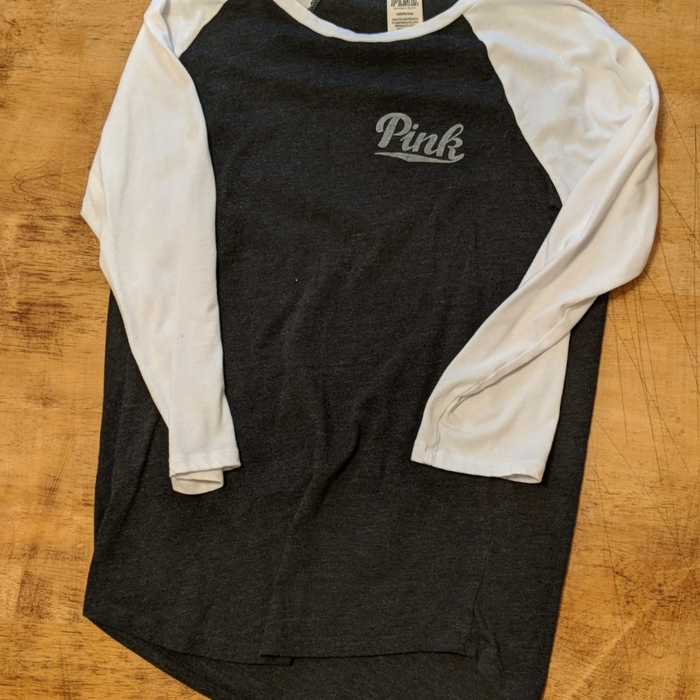 PINK baseball tee